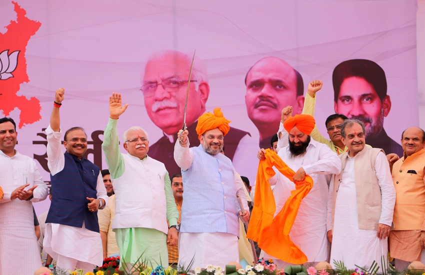 सर्वे: हरियाणा में दो तिहाई से ज्यादा सीटों पर बीजेपी की बंपर जीत के आसार, पर 52 फीसदी लोगों ने मनोहर लाल खट्टर को बतौर CM नकारा